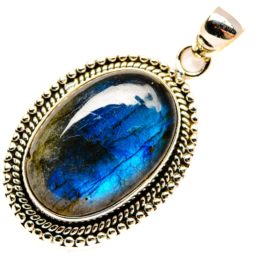 Labradorite Pendants handcrafted by Anasilvercos - PD29116 - Photo 2