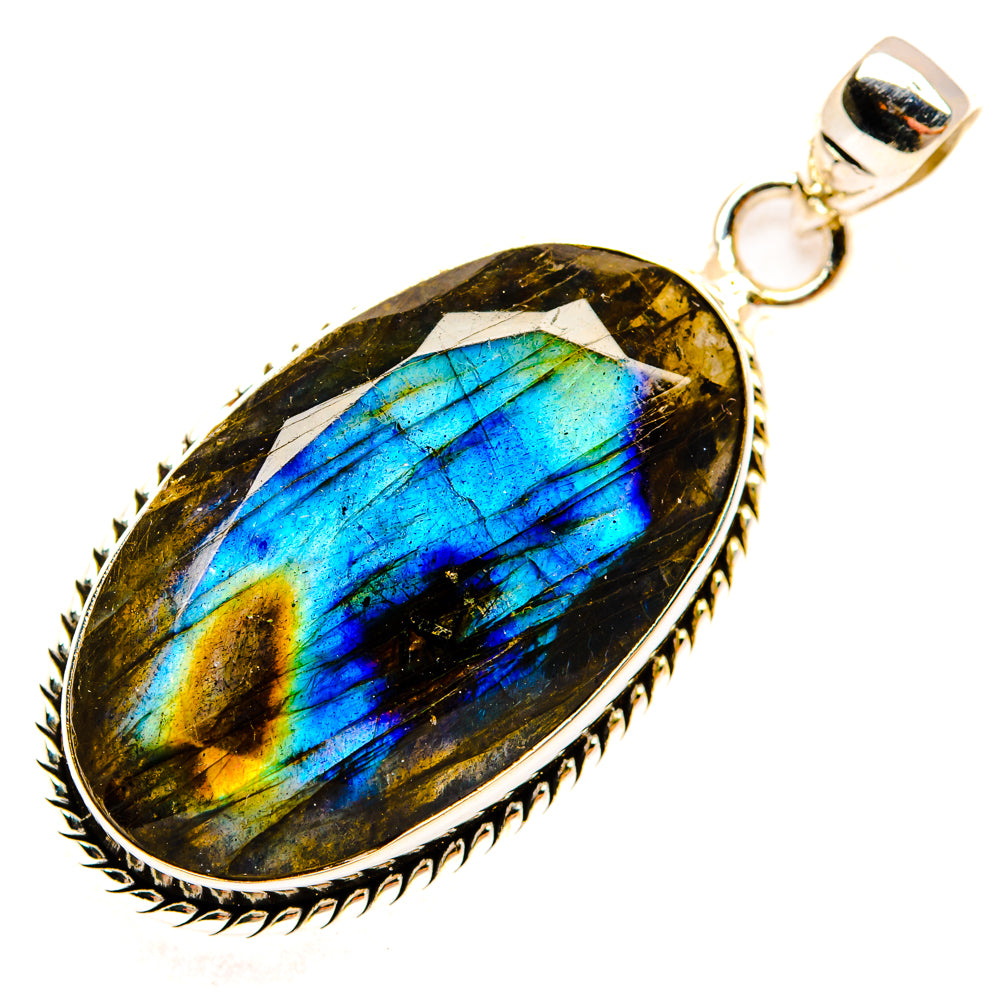 Labradorite Pendants handcrafted by Anasilvercos - PD29117 - Photo 2