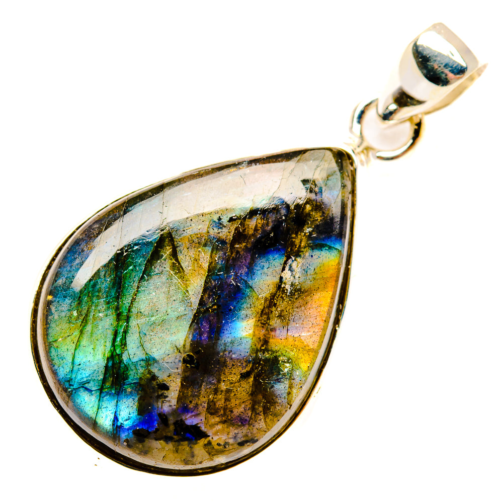Labradorite Pendants handcrafted by Anasilvercos - PD29120 - Photo 2