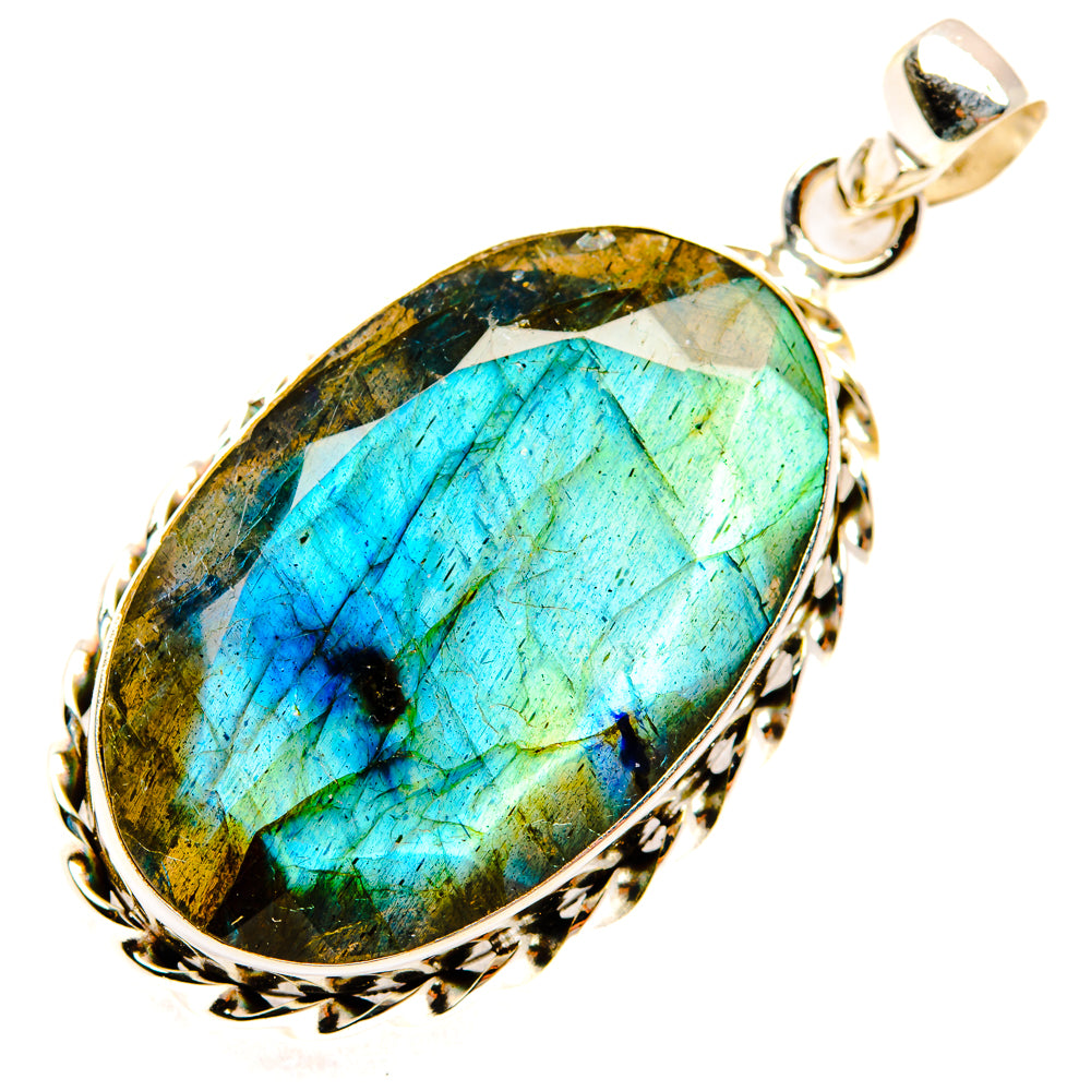 Labradorite Pendants handcrafted by Anasilvercos - PD29124 - Photo 2