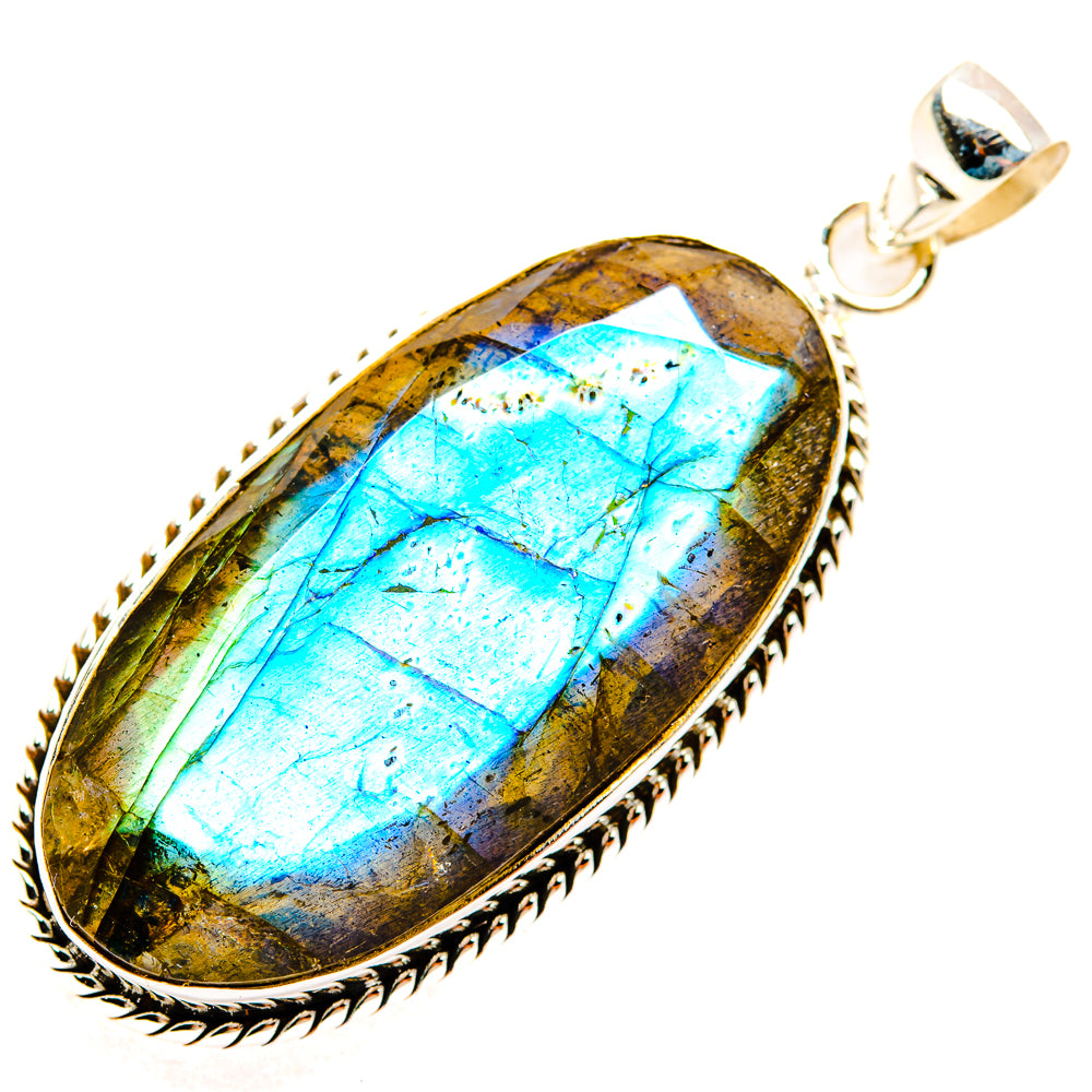 Labradorite Pendants handcrafted by Anasilvercos - PD29126 - Photo 2