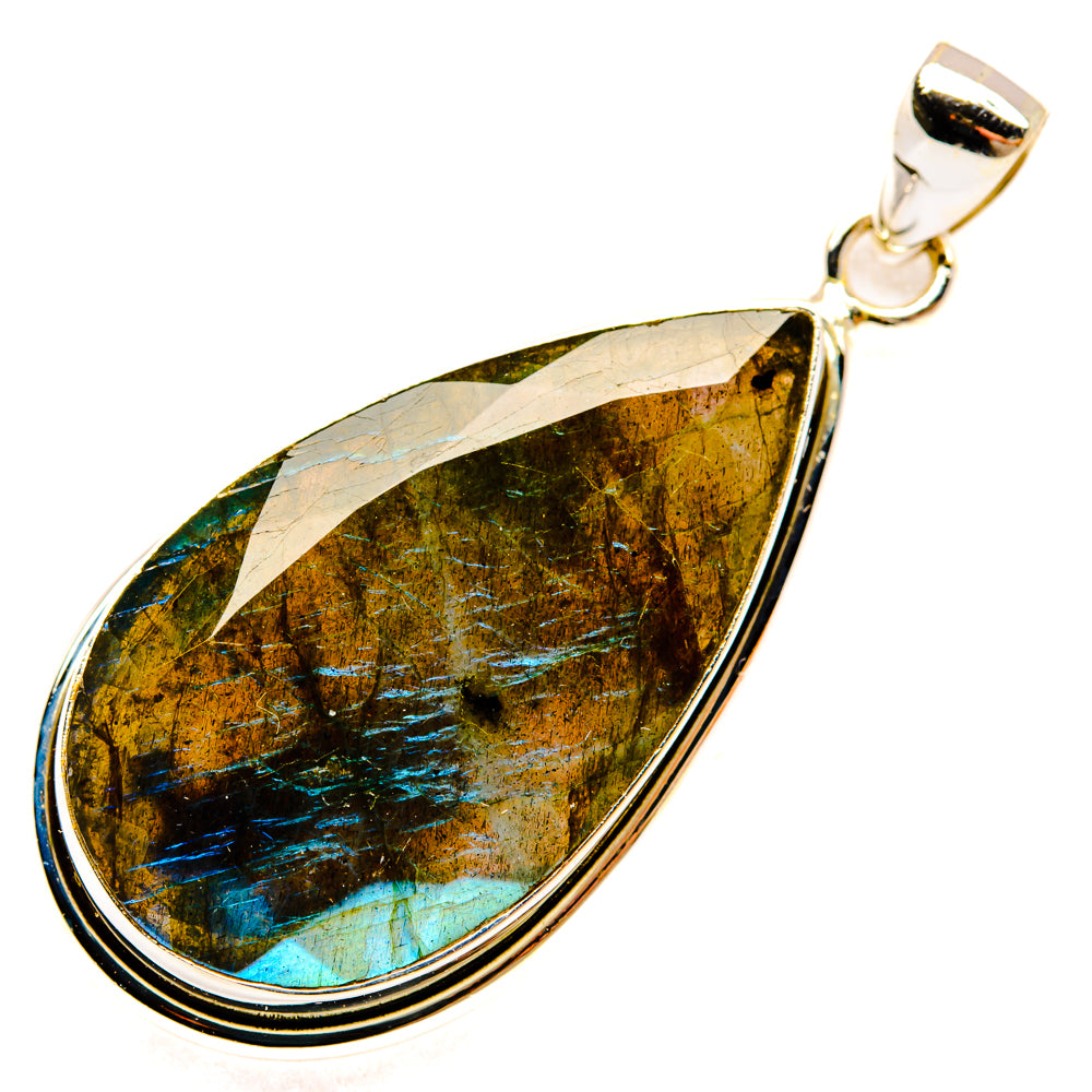 Labradorite Pendants handcrafted by Anasilvercos - PD29130 - Photo 2
