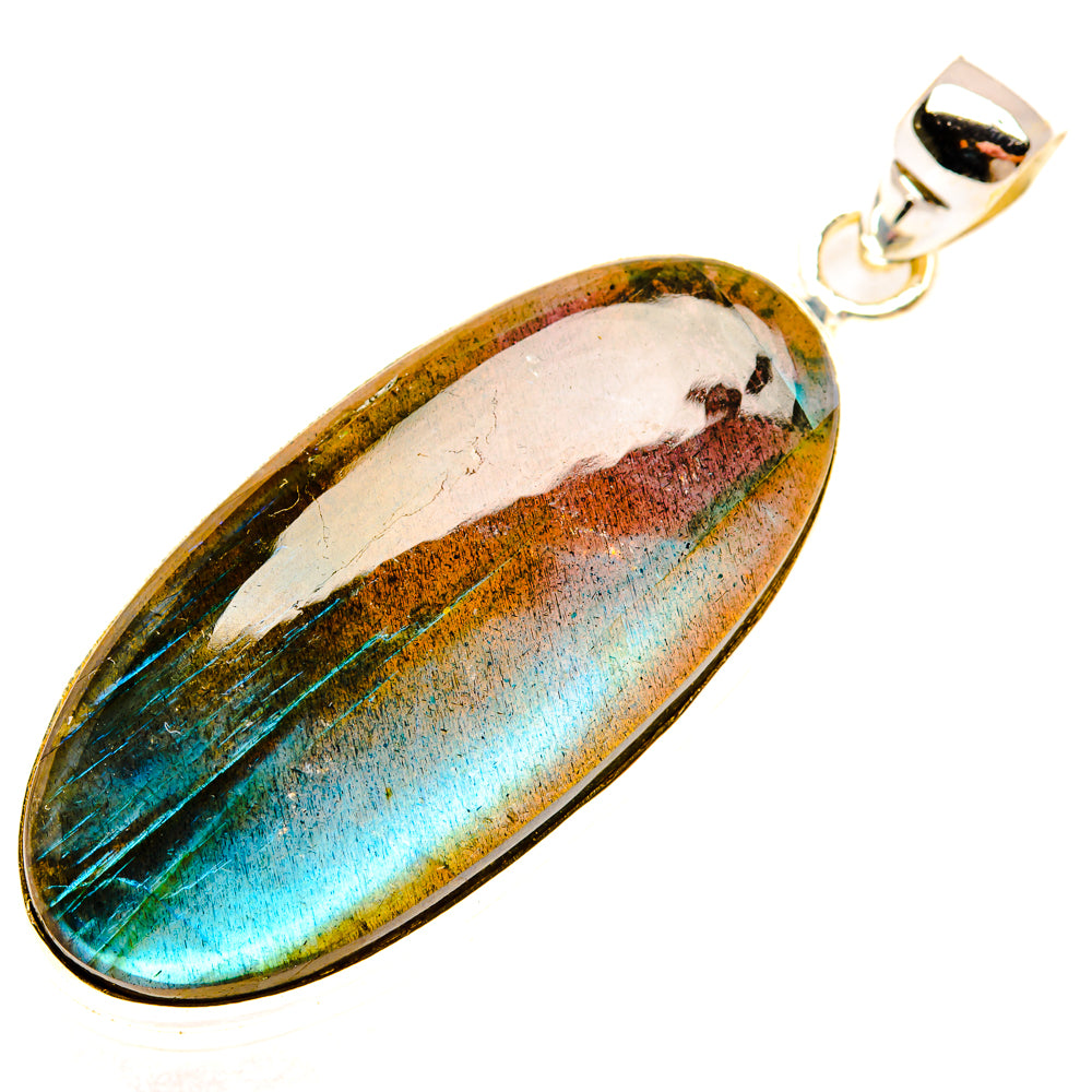 Labradorite Pendants handcrafted by Anasilvercos - PD29132 - Photo 2
