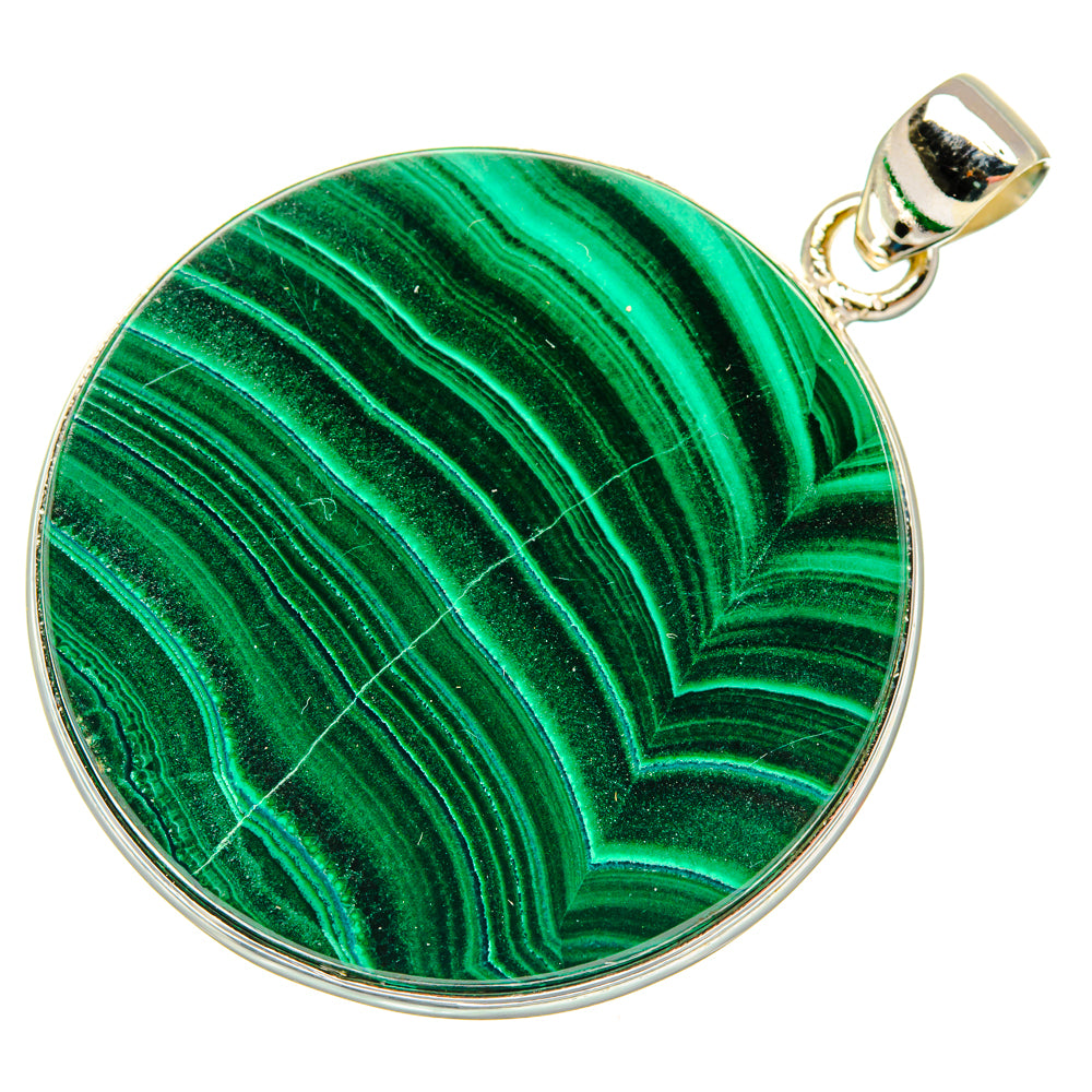 Malachite Pendants handcrafted by Anasilvercos - PD29137 - Photo 2