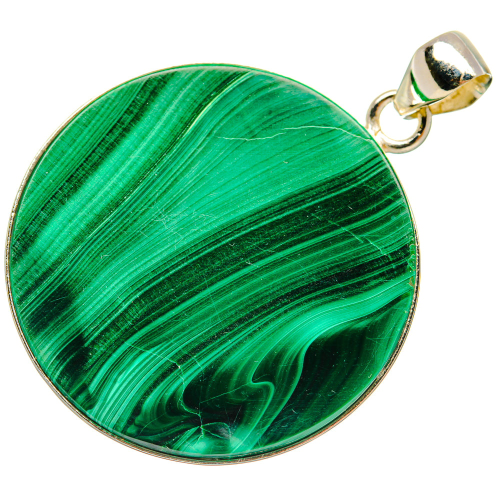 Malachite Pendants handcrafted by Anasilvercos - PD29138 - Photo 2