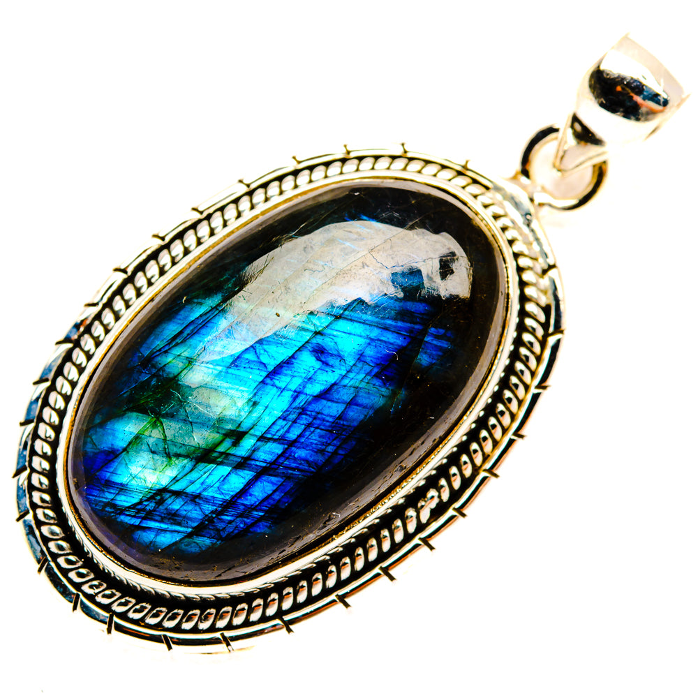 Labradorite Pendants handcrafted by Anasilvercos - PD29300 - Photo 2