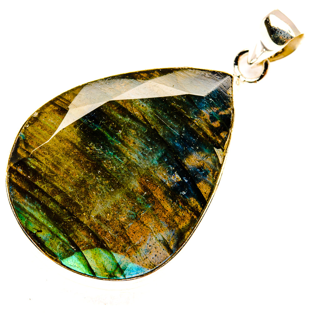 Labradorite Pendants handcrafted by Anasilvercos - PD29302 - Photo 2