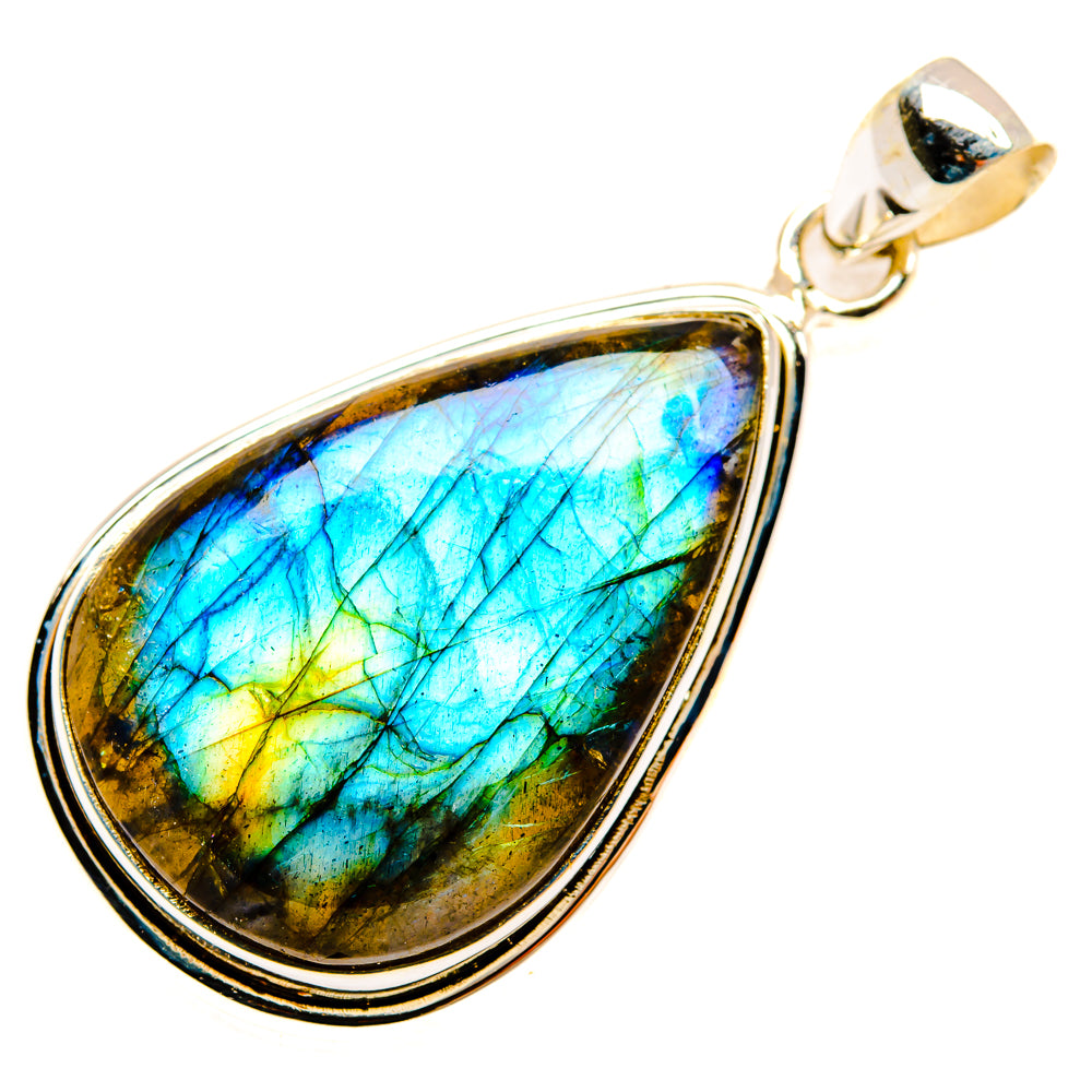 Labradorite Pendants handcrafted by Anasilvercos - PD29305 - Photo 2