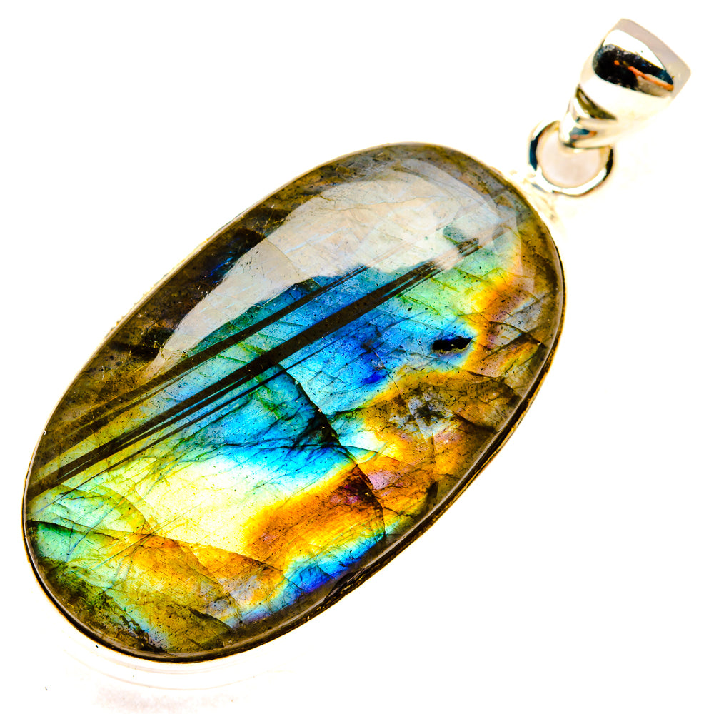 Labradorite Pendants handcrafted by Anasilvercos - PD29306 - Photo 2