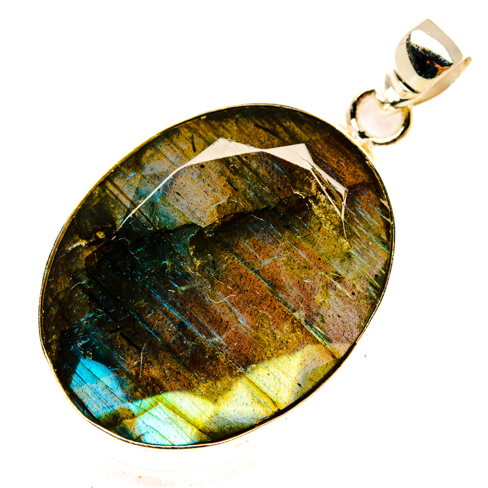 Labradorite Pendants handcrafted by Anasilvercos - PD29308 - Photo 2