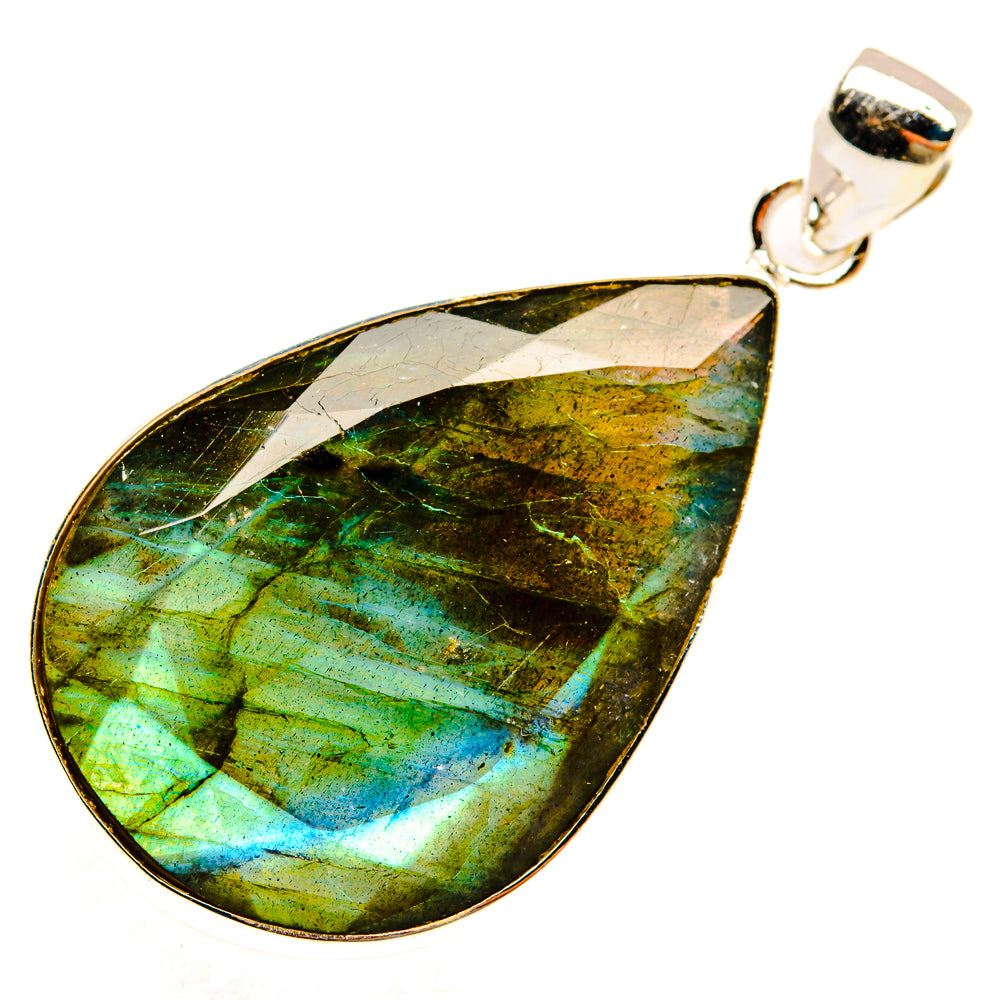 Labradorite Pendants handcrafted by Anasilvercos - PD29311 - Photo 2