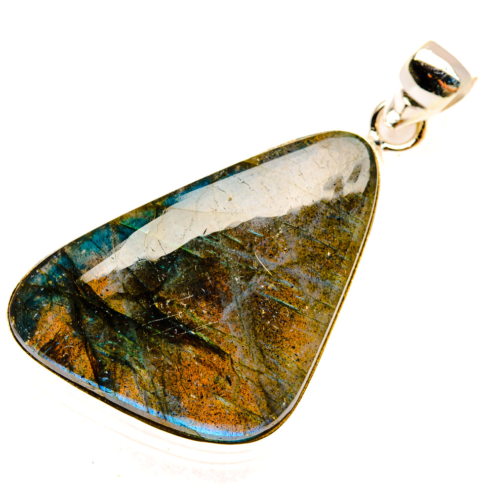 Labradorite Pendants handcrafted by Anasilvercos - PD29314 - Photo 2