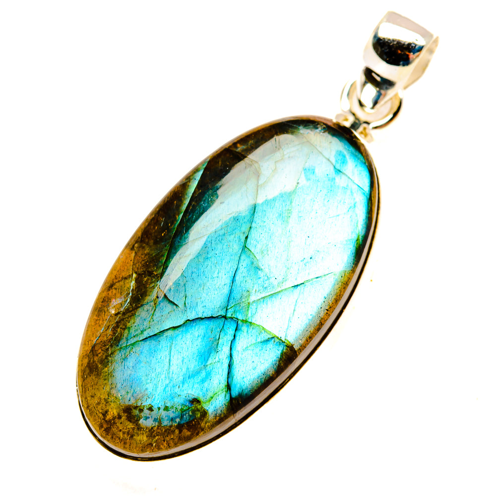 Labradorite Pendants handcrafted by Anasilvercos - PD29315 - Photo 2