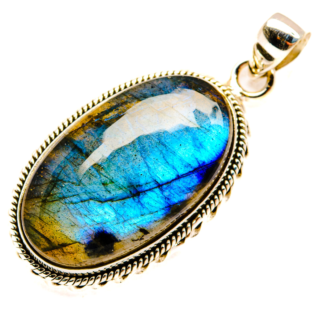Labradorite Pendants handcrafted by Anasilvercos - PD29316 - Photo 2