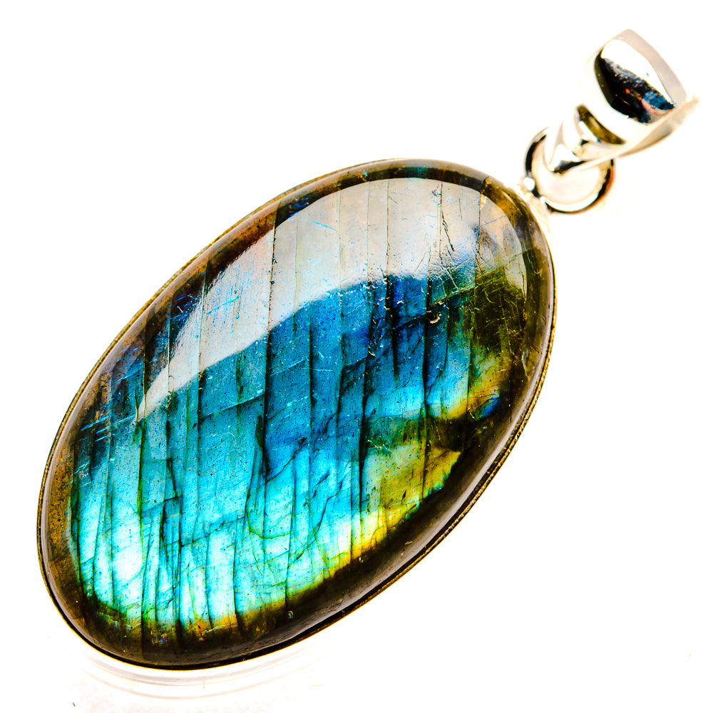 Labradorite Pendants handcrafted by Anasilvercos - PD29320 - Photo 2