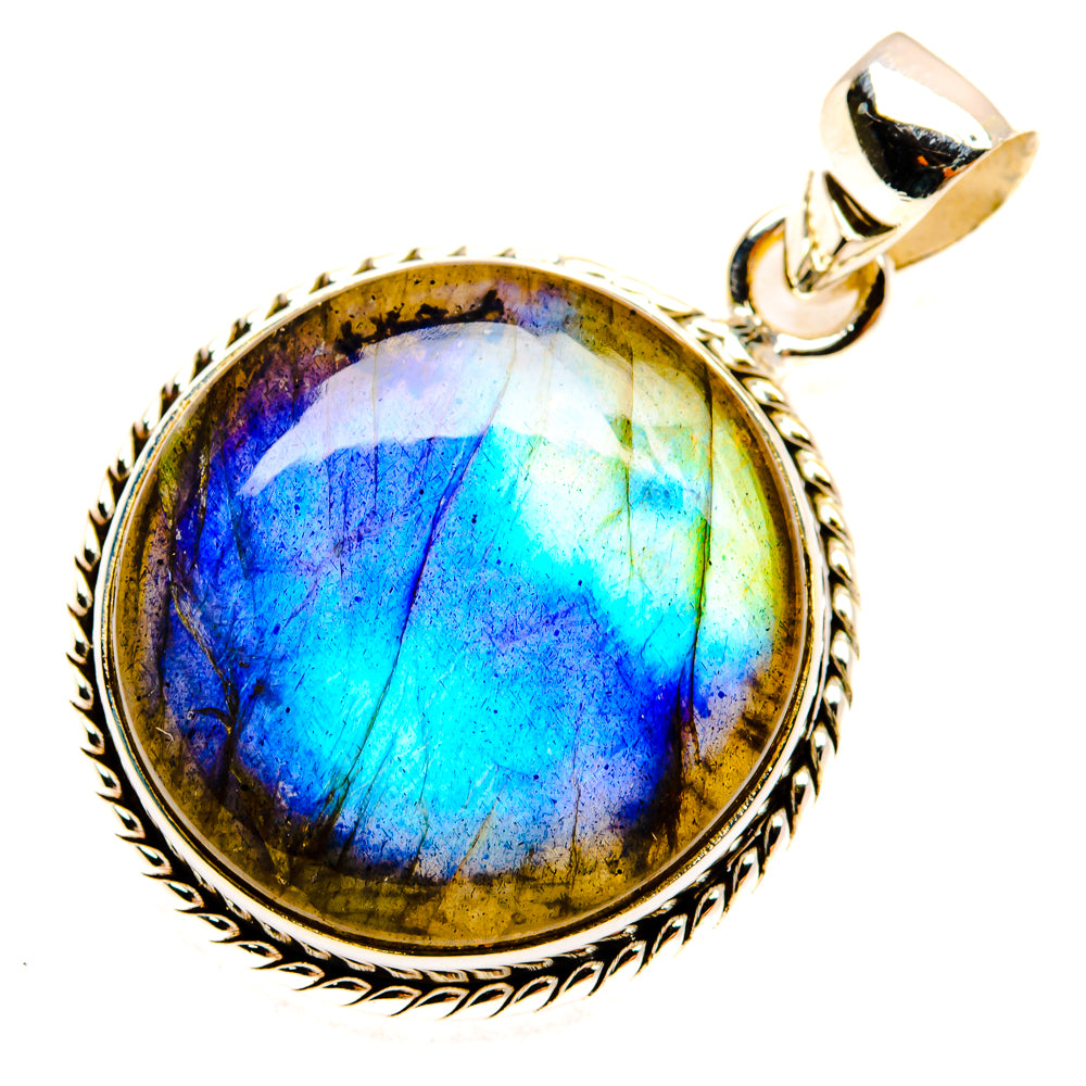 Labradorite Pendants handcrafted by Anasilvercos - PD29322 - Photo 2