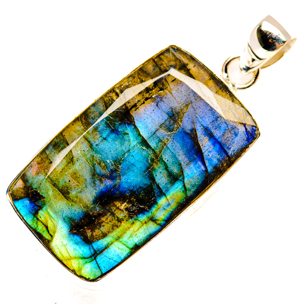 Labradorite Pendants handcrafted by Anasilvercos - PD29323 - Photo 2