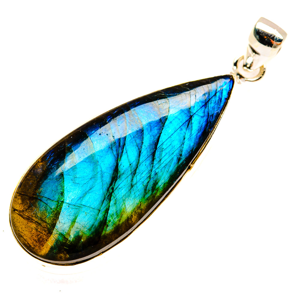 Labradorite Pendants handcrafted by Anasilvercos - PD29324 - Photo 2