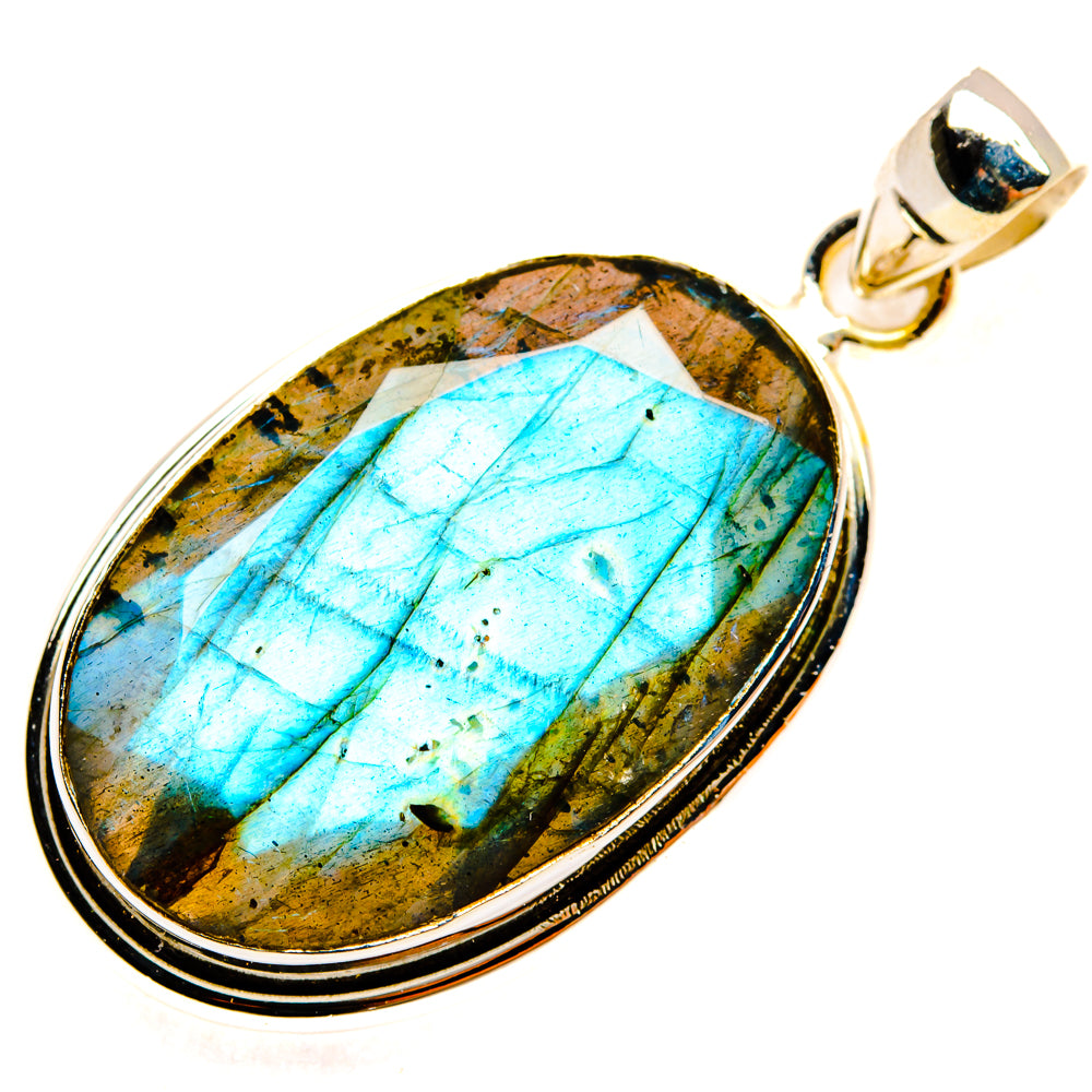 Labradorite Pendants handcrafted by Anasilvercos - PD29325 - Photo 2