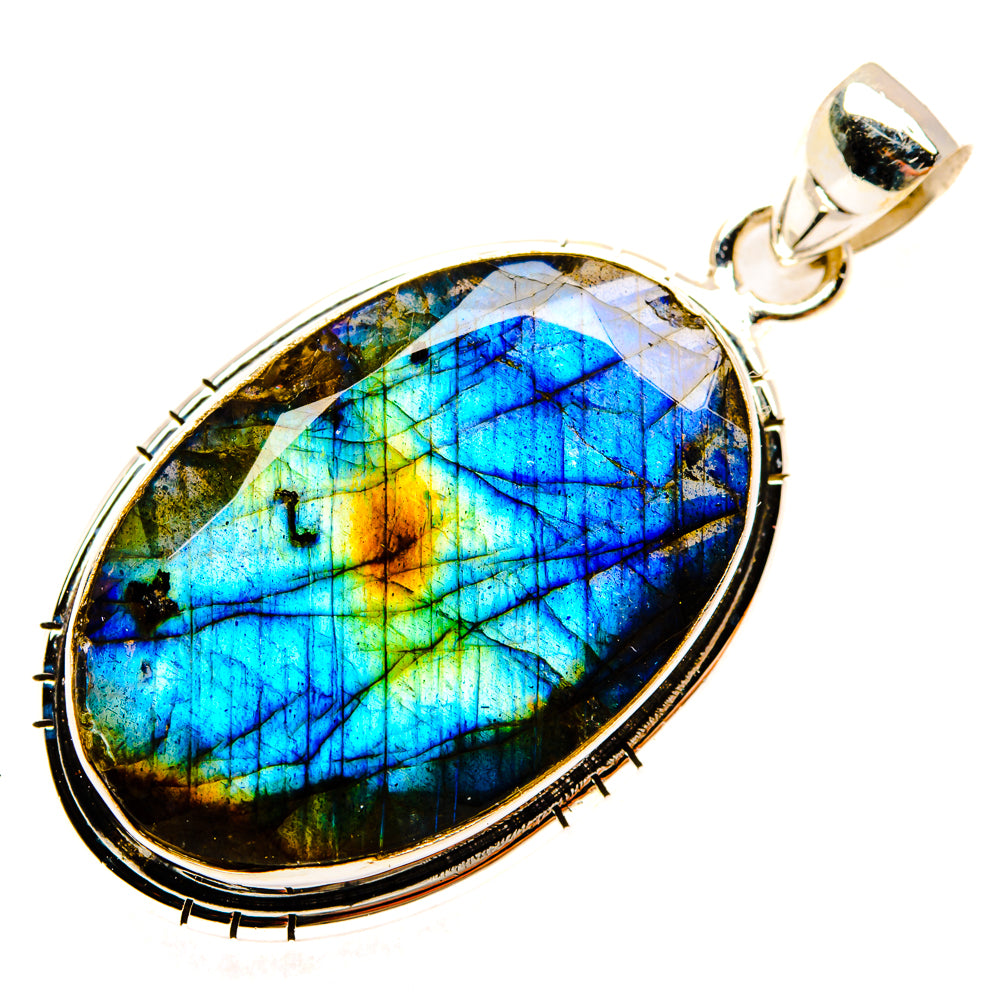 Labradorite Pendants handcrafted by Anasilvercos - PD29326 - Photo 2