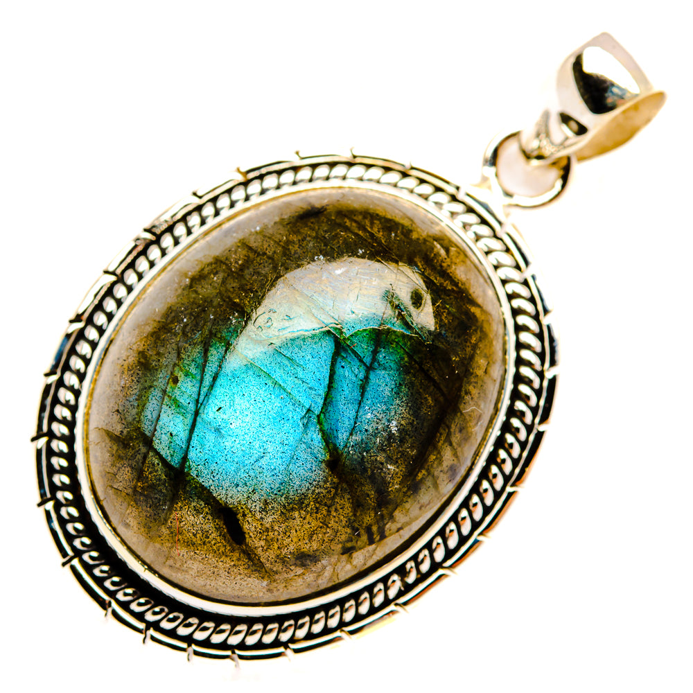 Labradorite Pendants handcrafted by Anasilvercos - PD29331 - Photo 2