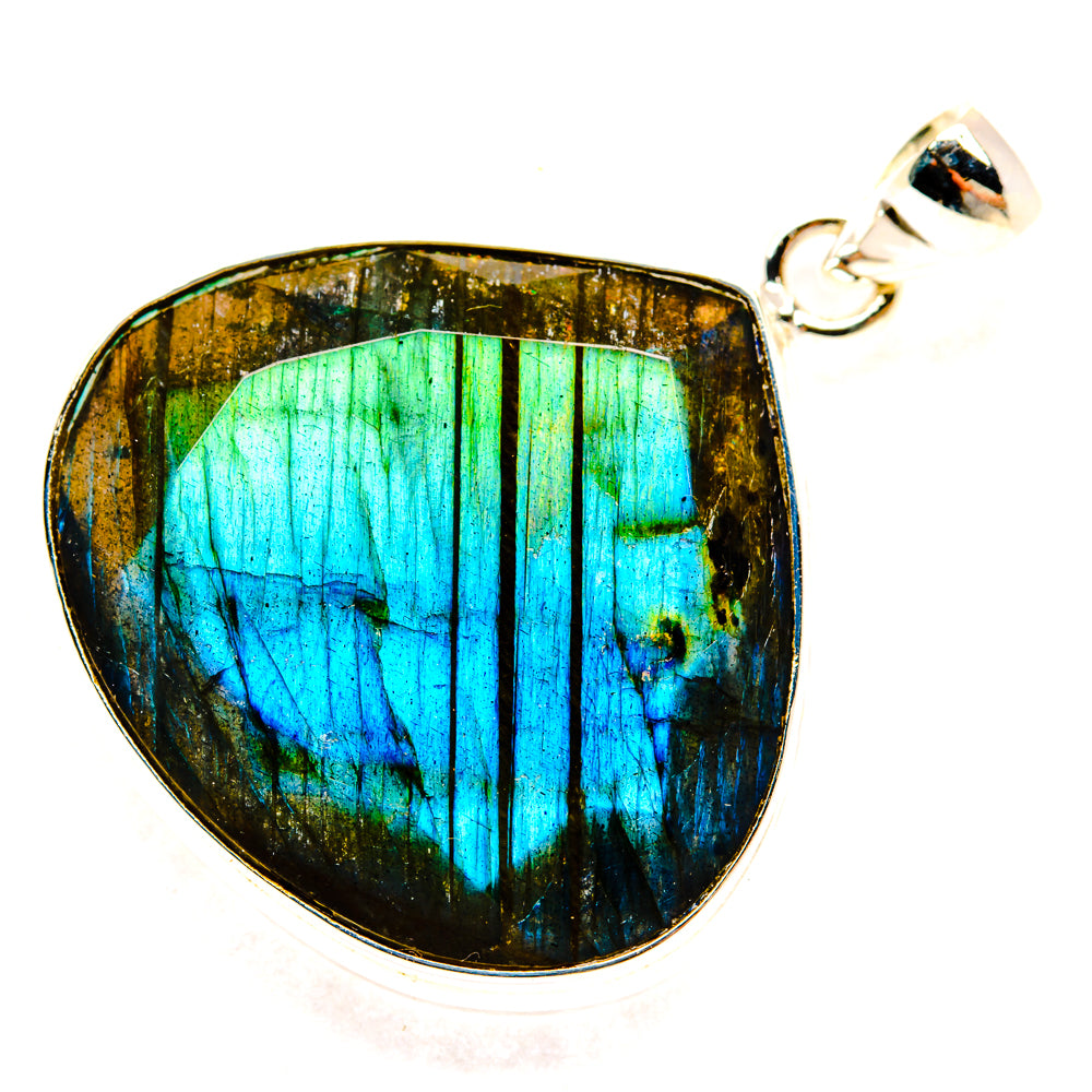 Labradorite Pendants handcrafted by Anasilvercos - PD29332 - Photo 2