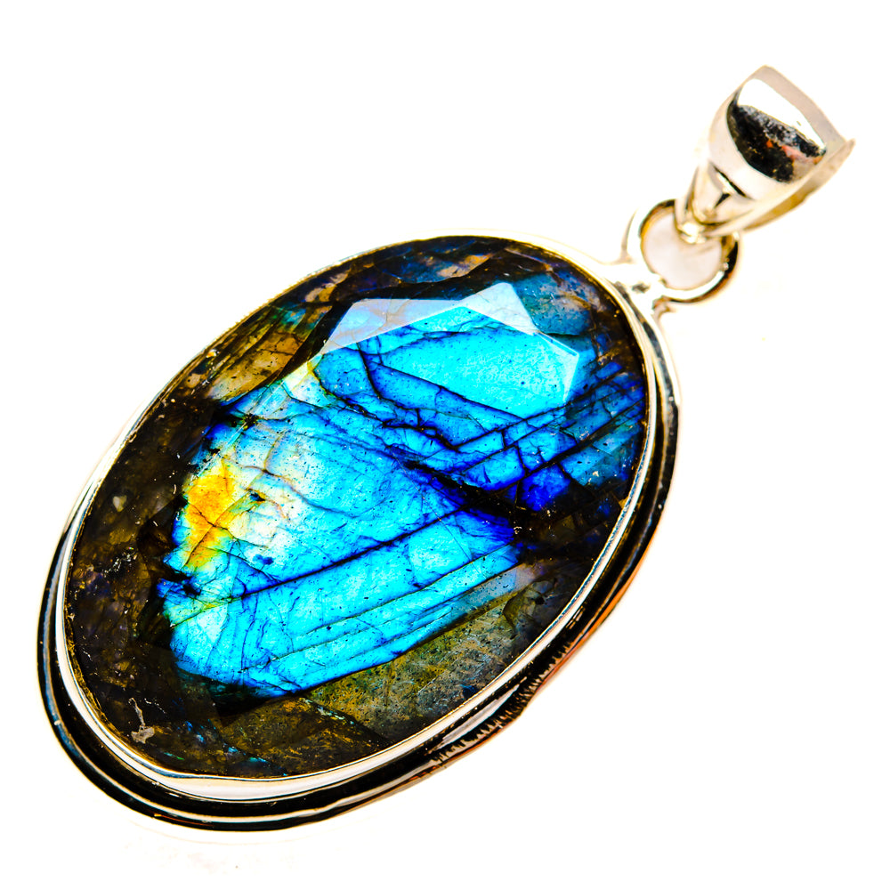 Labradorite Pendants handcrafted by Anasilvercos - PD29336 - Photo 2