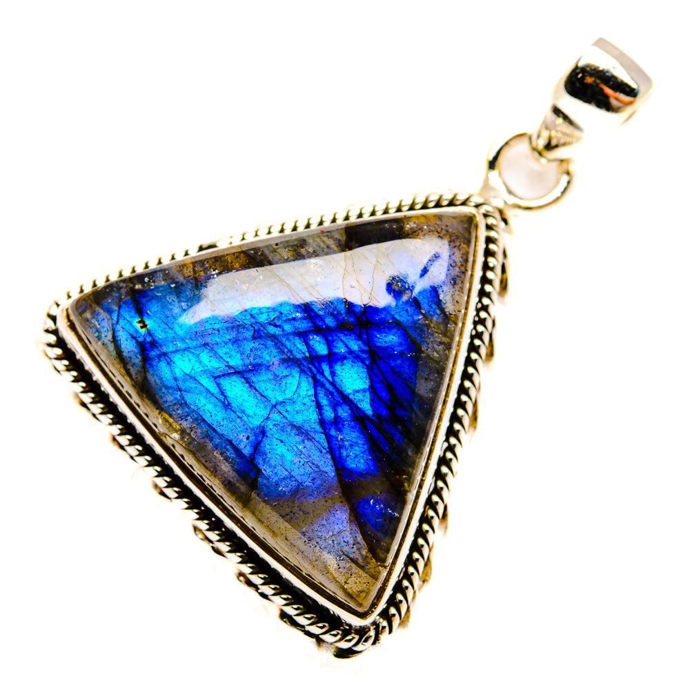 Labradorite Pendants handcrafted by Anasilvercos - PD29342 - Photo 2