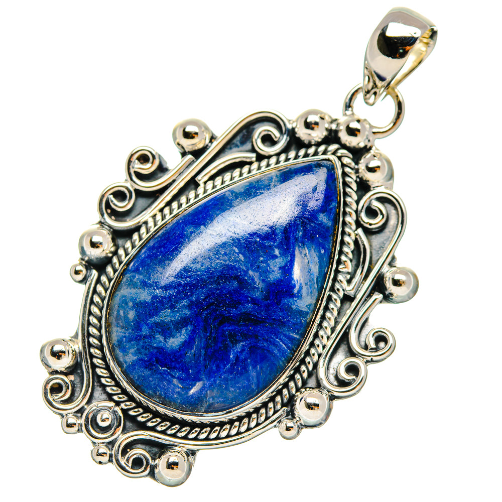 Sodalite Pendants handcrafted by Anasilvercos - PD29349 - Photo 2