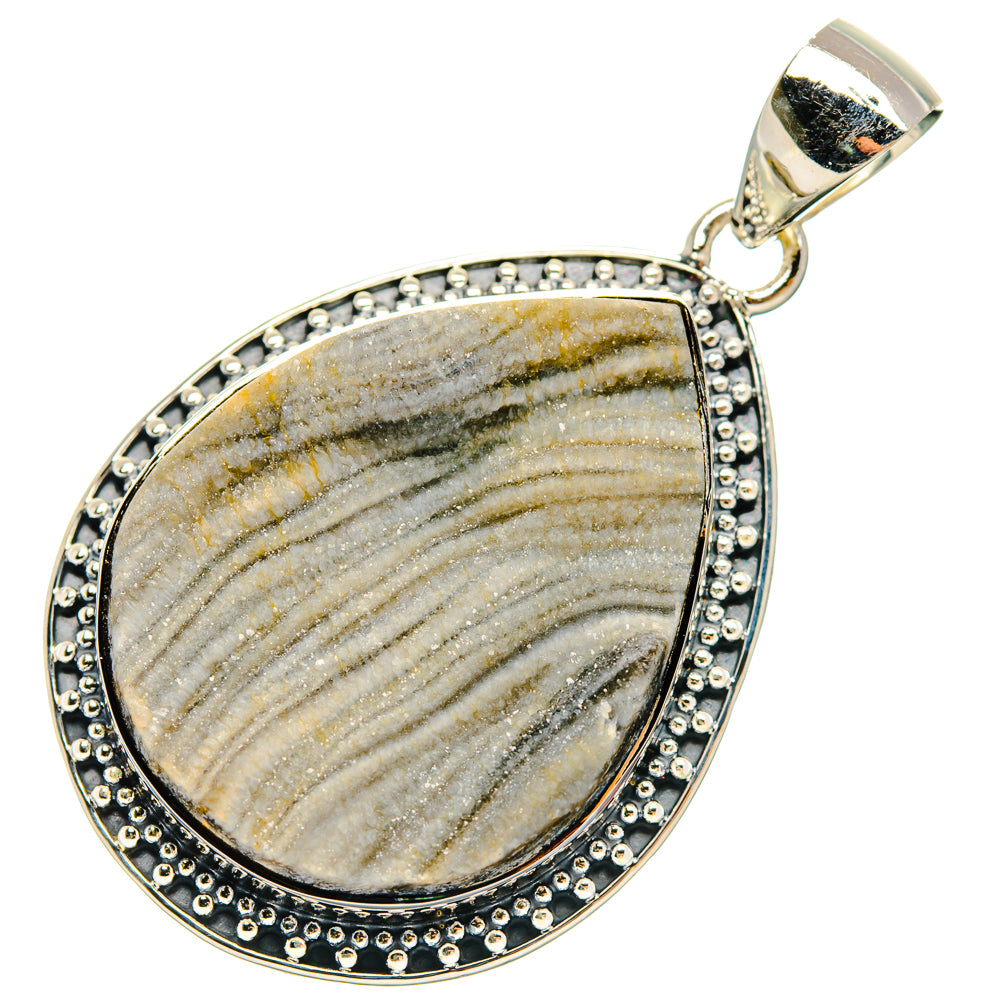 Desert Druzy Pendants handcrafted by Anasilvercos - PD29353 - Photo 2