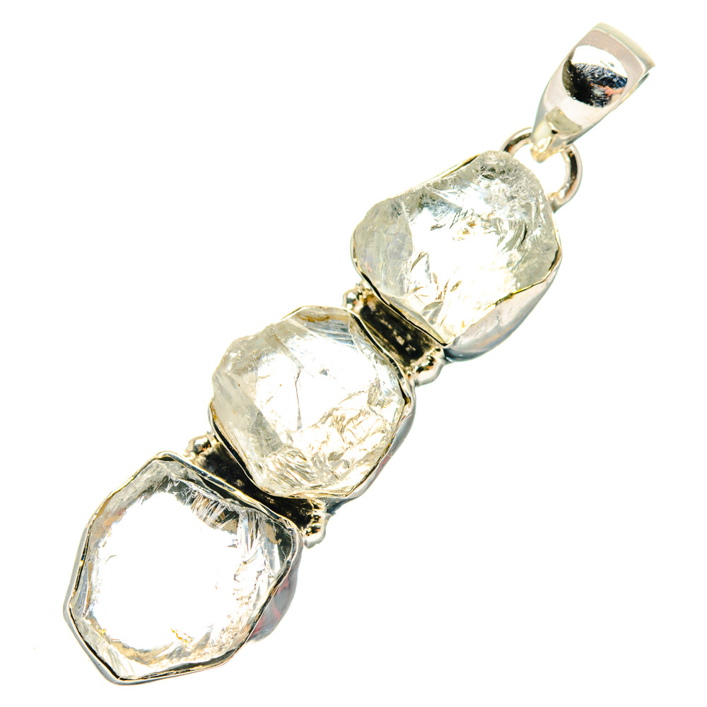 White Quartz Pendants handcrafted by Anasilvercos - PD29366 - Photo 2