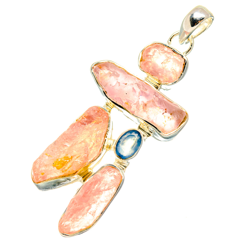 Morganite Pendants handcrafted by Anasilvercos - PD29370 - Photo 2