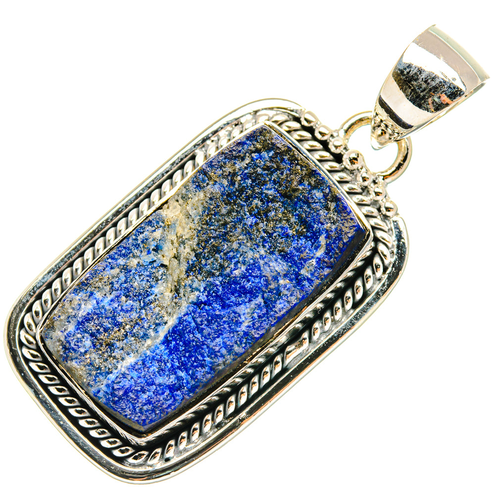Lapis Lazuli Pendants handcrafted by Anasilvercos - PD29373 - Photo 2