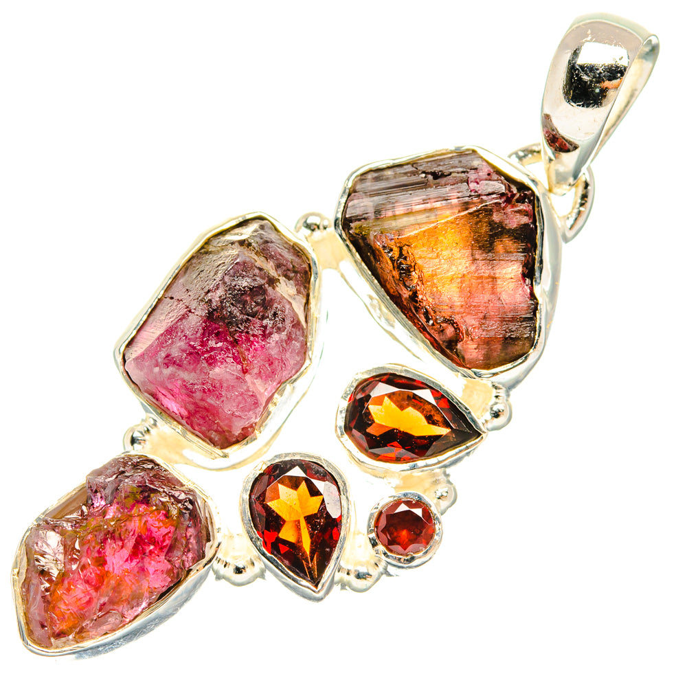 Garnet Pendants handcrafted by Anasilvercos - PD29377 - Photo 2