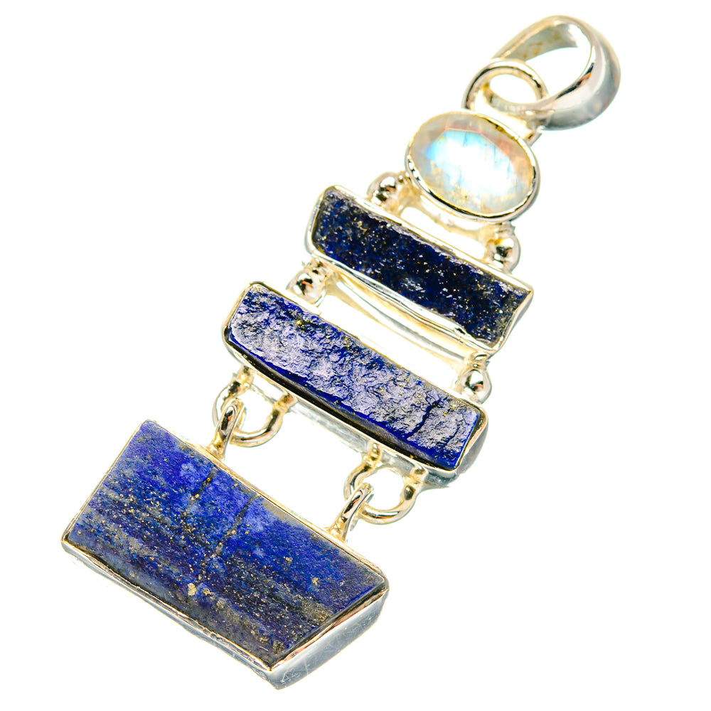 Lapis Lazuli Pendants handcrafted by Anasilvercos - PD29384 - Photo 2