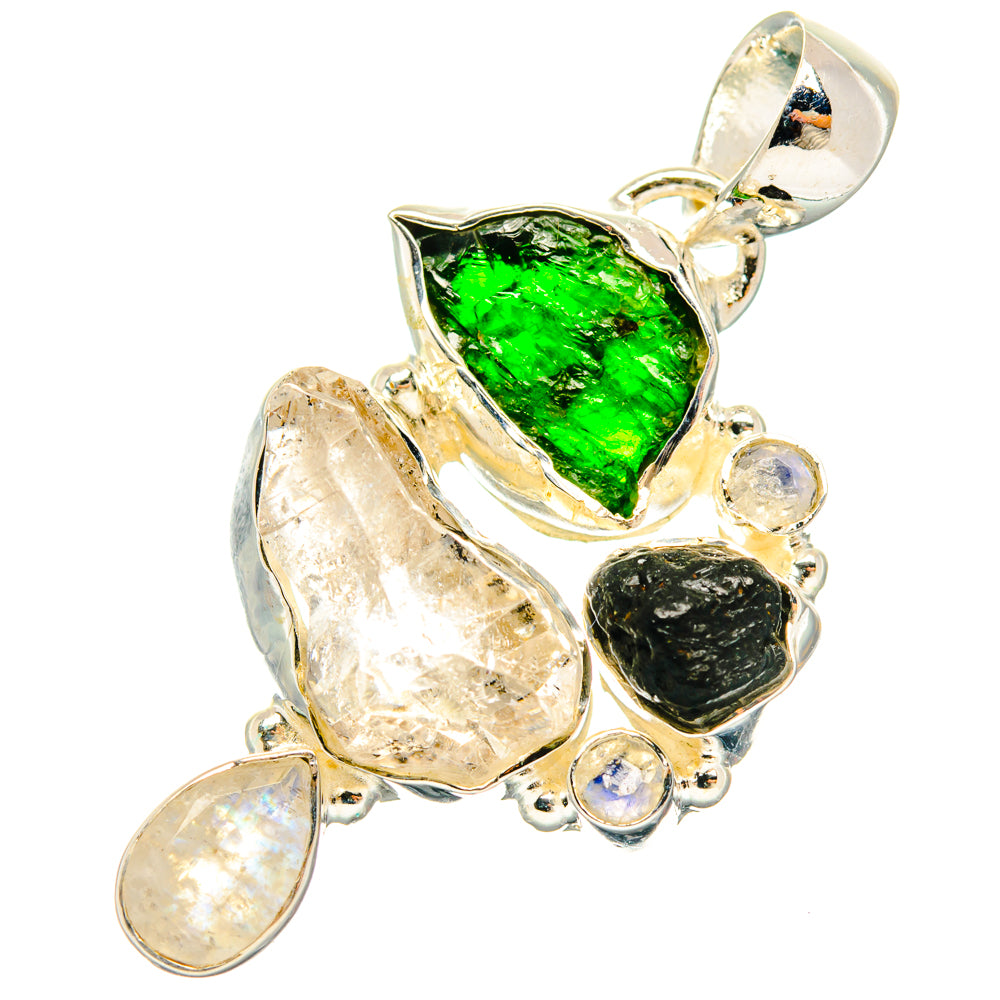 Herkimer Diamond Pendants handcrafted by Anasilvercos - PD29392 - Photo 2
