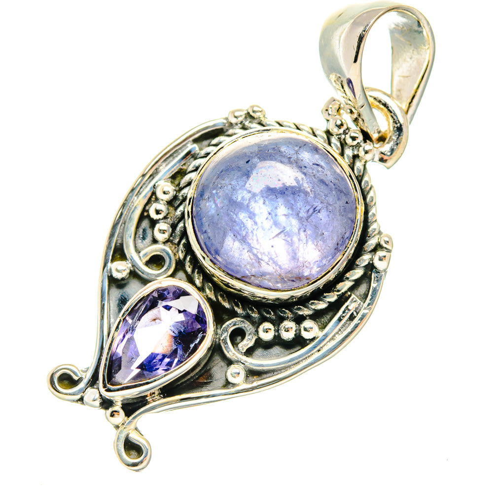 Tanzanite Pendants handcrafted by Anasilvercos - PD29393 - Photo 2