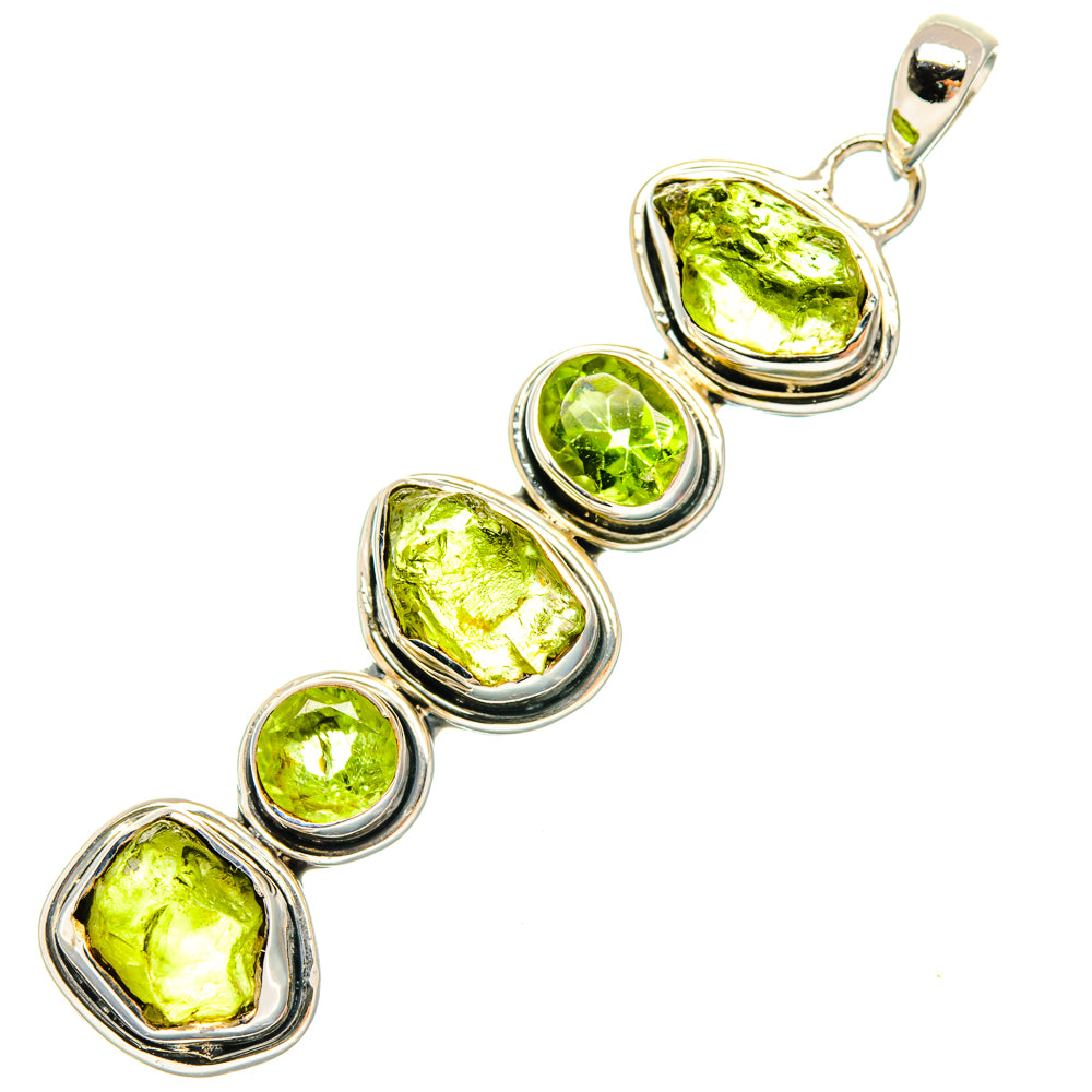 Peridot Pendants handcrafted by Anasilvercos - PD29427 - Photo 2