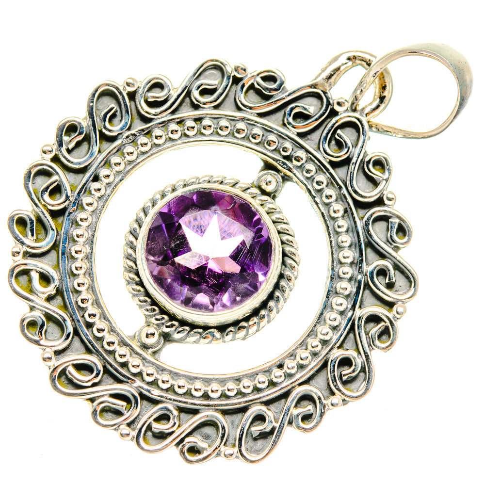 Amethyst Pendants handcrafted by Anasilvercos - PD29441 - Photo 2