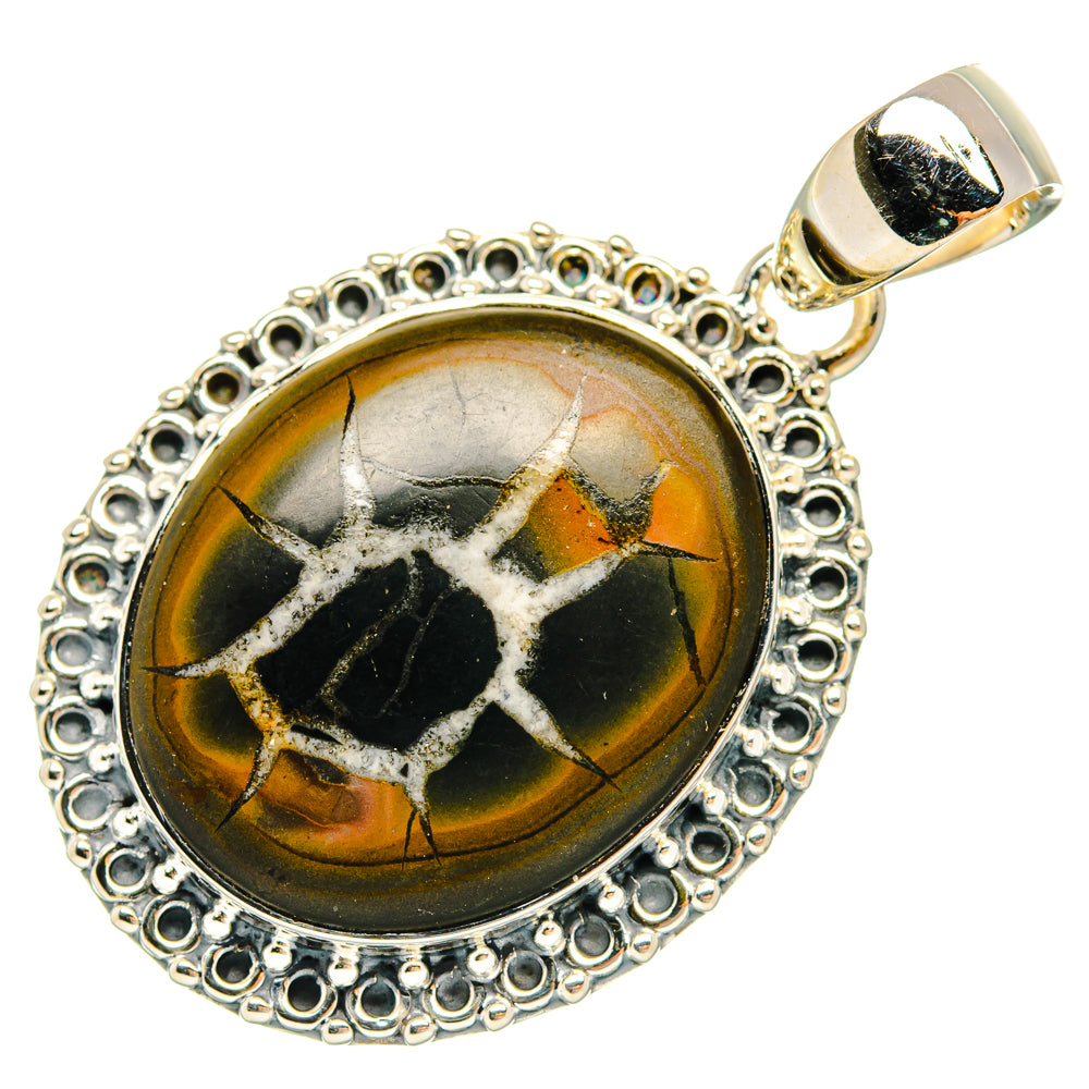 Septarian Geode Pendants handcrafted by Anasilvercos - PD29443 - Photo 2