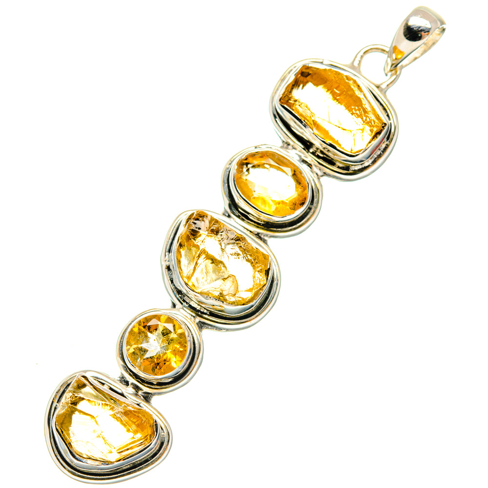 Citrine Pendants handcrafted by Anasilvercos - PD29453 - Photo 2