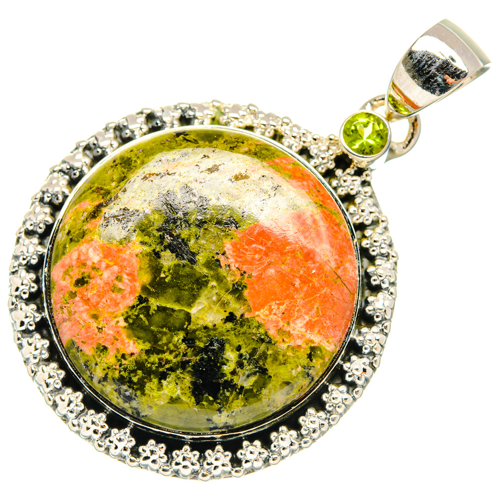 Unakite Pendants handcrafted by Anasilvercos - PD29461 - Photo 2