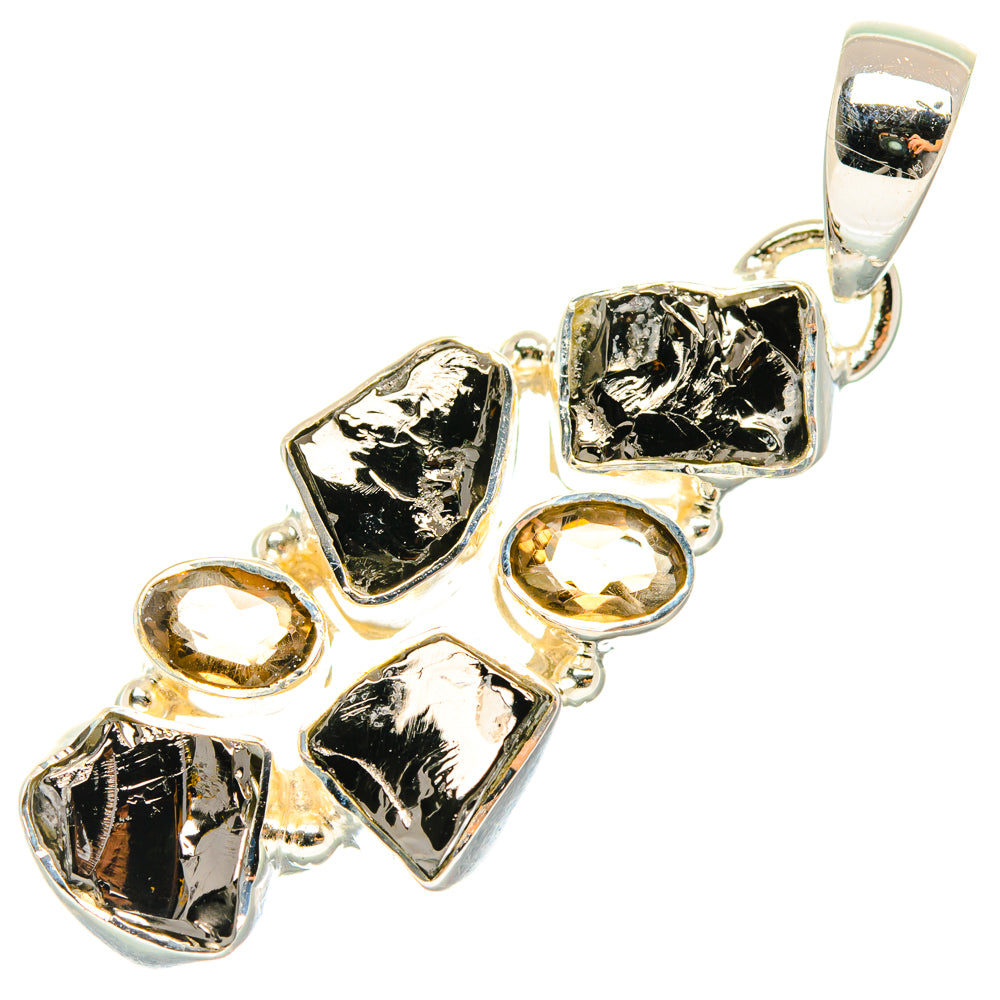 Shungite Pendants handcrafted by Anasilvercos - PD29490 - Photo 2