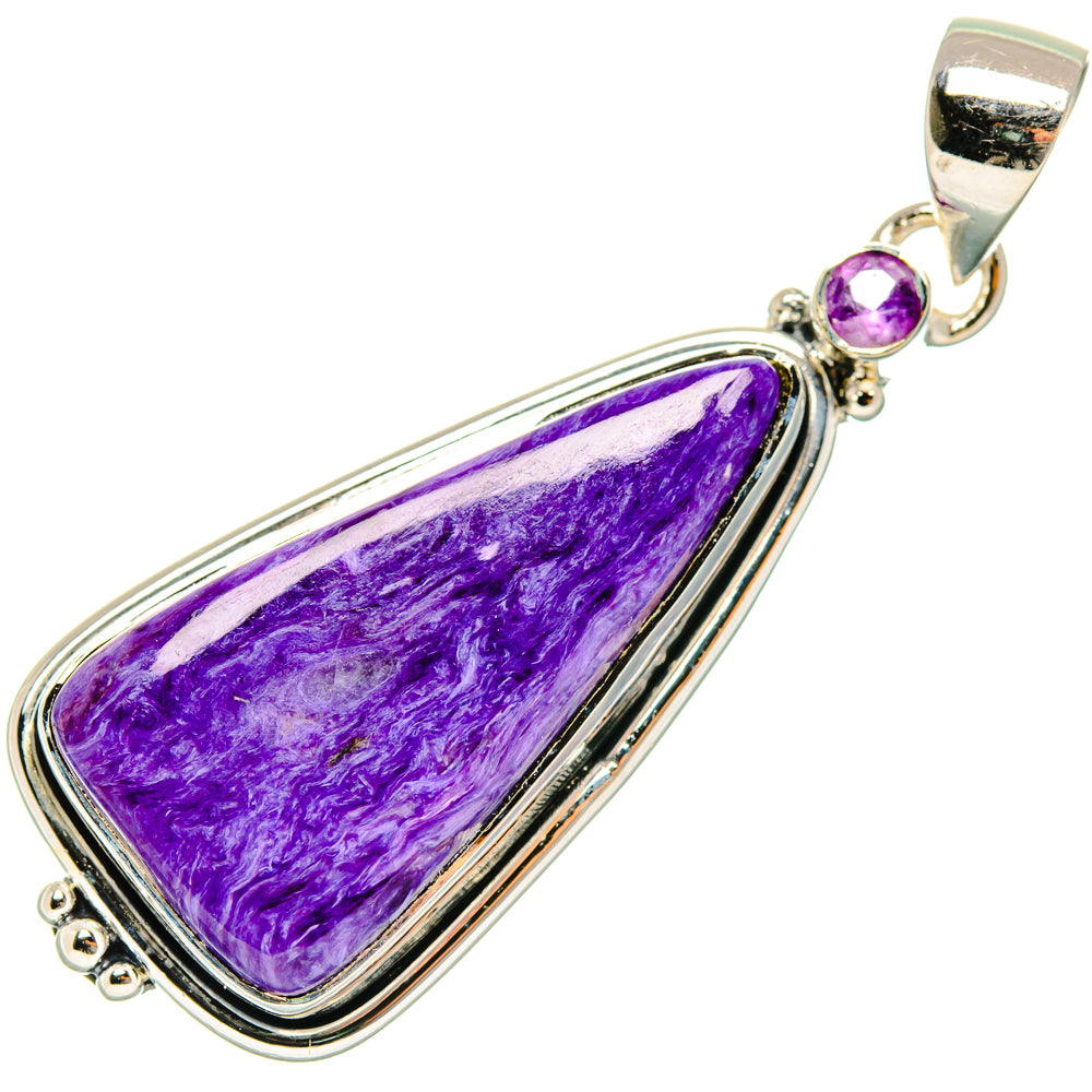 Charoite Pendants handcrafted by Anasilvercos - PD29497 - Photo 2