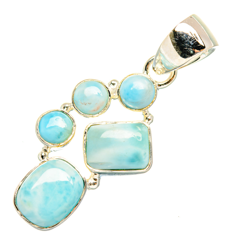 Larimar Pendants handcrafted by Anasilvercos - PD29503 - Photo 2