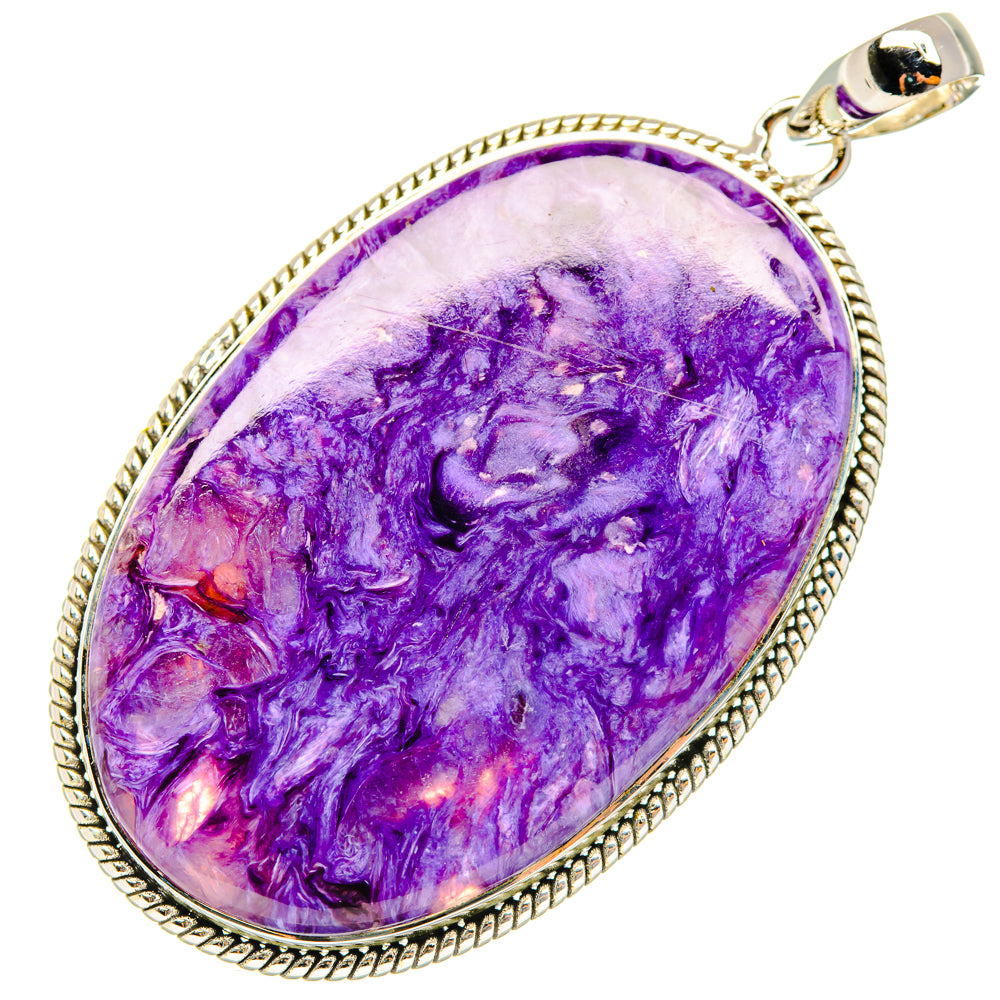 Charoite Pendants handcrafted by Anasilvercos - PD29505 - Photo 2