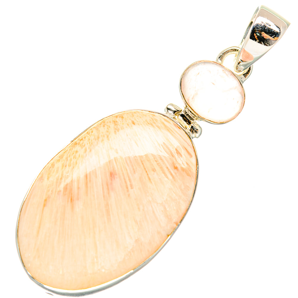 Scolecite Pendants handcrafted by Anasilvercos - PD29506 - Photo 2