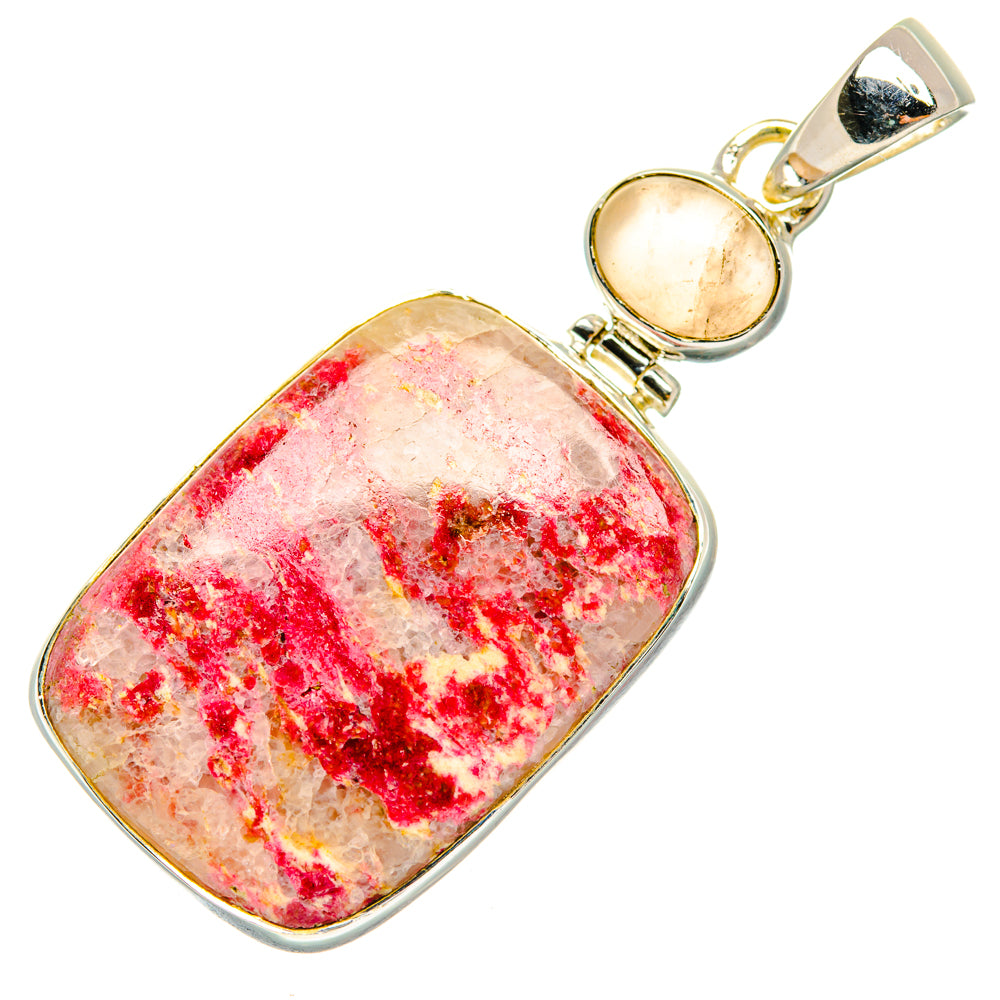Thulite Pendants handcrafted by Anasilvercos - PD29508 - Photo 2