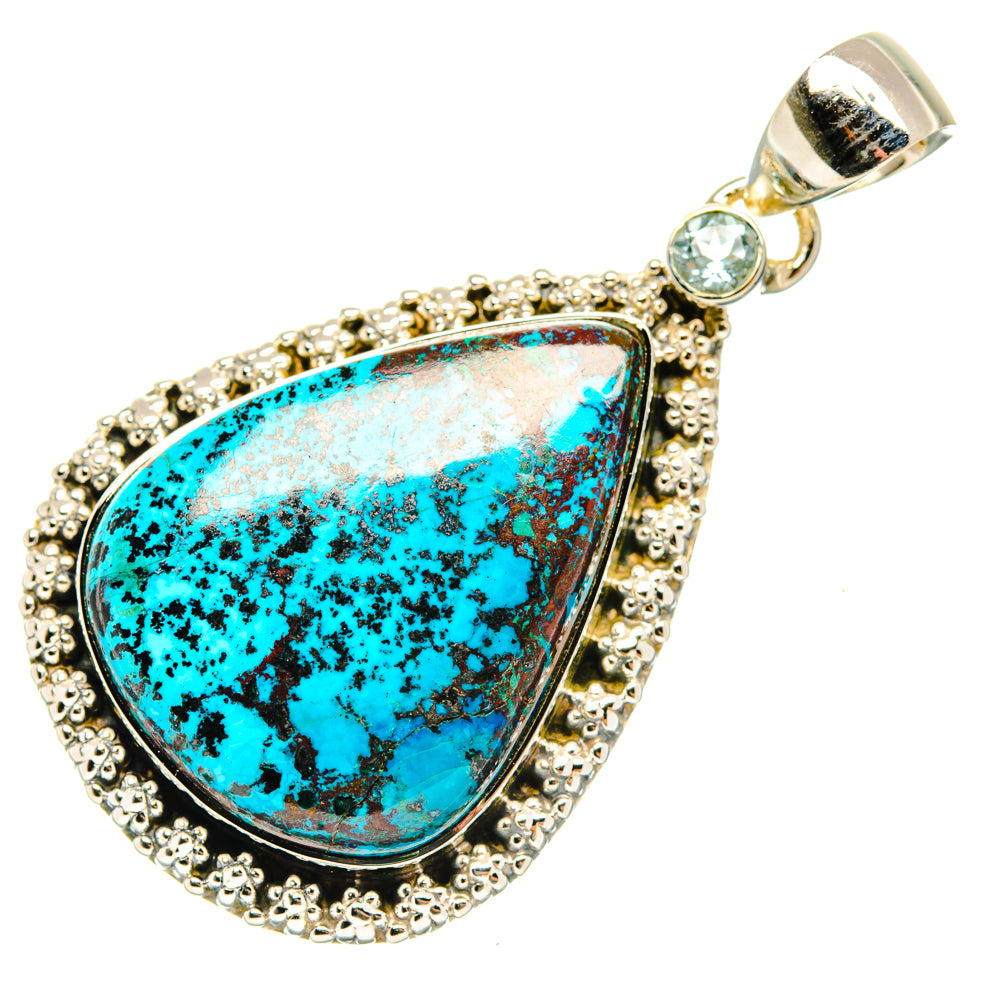 Shattuckite Pendants handcrafted by Anasilvercos - PD29514 - Photo 2