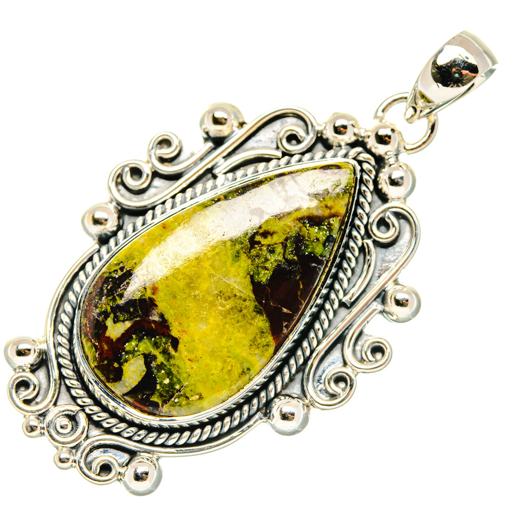 Dragon's Bloodstone Pendants handcrafted by Anasilvercos - PD29540 - Photo 2